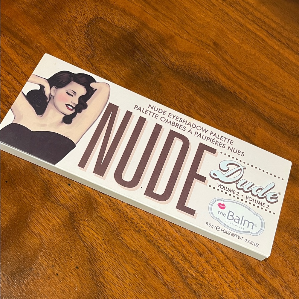 TheBalm Cosmetics Nude Dude Volume 2 eyeshadow palette NEW